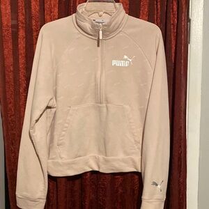 Women’s Zip up, puma sweatshirt, pull over